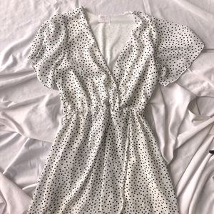 Sienna Sky Polka Dot Dress